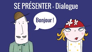 Se présenter en français fle dialogue niveau A1 débutant – communication 1bis [upl. by Case]