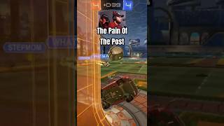 The Post The natural enemy of all Rocket League players rocketleague shorts gaming funny rl [upl. by Menis]