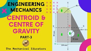 Centroid and Center of Gravity  Engineering Mechanics  Part  3 [upl. by Bette-Ann882]