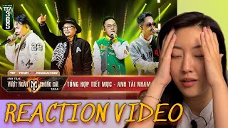 FULL ANH TRAI REACTION  BINZ HÀ LÊ RHYMASTIC TIẾN ĐẠT🪩 [upl. by Tace]