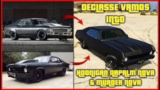 Chevrolet 1969 Hoonigan quotNapalm Novaquot amp 1972 Murder Nova  Customizing Declasse Vamos Arena Wars [upl. by Llerrud936]