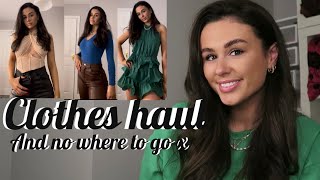 XMAS OUTFITS HAUL PLT ZARA BERSHKA amp PENNEYS NIAMH DOHERTY [upl. by Chor]