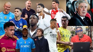 ANCELOTTI CAUTIONS CHELSEA MEETSRONALDO SET TOBARCA NEWS MAN CITY AND ALL LATEST TRANSFERS [upl. by Auof]