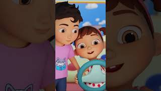 🛞🚌Wheels on the bus go round and round  Songs amp Nursery Rhymes for Kids  KikooClub [upl. by Casilda]