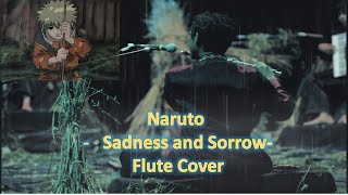 NARUTO  Sadness and Sorrow Flute Cover ROBBSTUDIO [upl. by Nahgeam132]