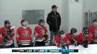 5 St Louis Park vs 4 Benilde  St Margarets Boys Hockey 6AA 14 Final 22317 [upl. by Xet]