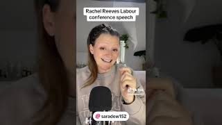 Rachel Reeve at the Labour conference [upl. by Hselin]