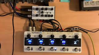 Delay Test Board  TC Electronic Plethora X5 with Simplifier MK2 [upl. by Elyak]