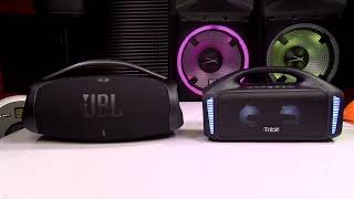 JBL Boombox 3 vs Tribit Stormbox Blast  Tested With REAL Music [upl. by Hartzke]