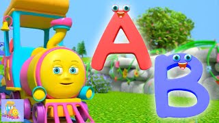 Alphabet Lied Vorschul Lernvideo für Kleinkinder auf Deutsch [upl. by Nunes]