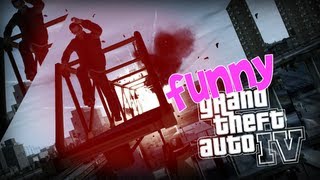 FUNNY MOMENTS  Grand Theft Auto 4  TBoGT w Tivolt [upl. by Kirby321]