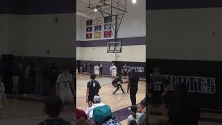 Middle School basketball Highlights Khedric Bell 8th grade [upl. by Larimore]