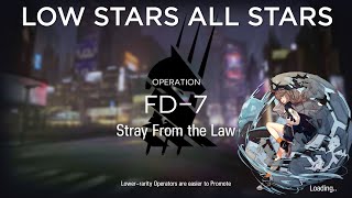 【Arknights】FD7 Low Rarity Guide [upl. by Ecidnak]