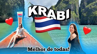 4 DIAS NAS MELHORES PRAIAS TAILANDESAS Krabi com preços [upl. by Nnylsaj]