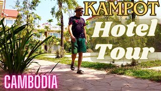 Hotel Tour  Sokchea Kampot Hotel 30 Night [upl. by Araas]