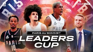 LEADERS CUP 🏆  PREMIER TITRE POUR PARIS BASKETBALL  CLUB LNB  LENTRE 2 [upl. by Enilrem]