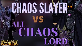 AQW  CAN CHAOS KILL THE CHAOS SOLOING ALL 13 LORDS OF CHAOS USING CHAOS SLAYER 2020 [upl. by Lipp38]