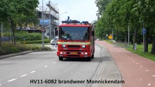 Special  Prio 1 HV116082 met engelse sirenes in Monnickendam [upl. by Rains]