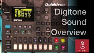 Elektron Digitone How does it sound 32 factory patterns no talking [upl. by Maxine]