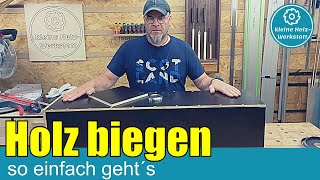 Holz biegen mit Wasserdampf  Teil 1⏐Dampfbox bauen⏐kleine holzwerkstatt [upl. by Studley]