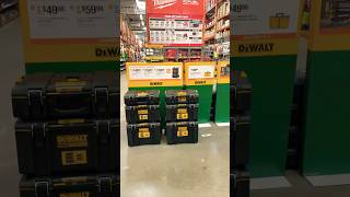 Dewalt tough system Tough system 20 dewalt work boxes Pack out system Milwaukee [upl. by Egiap516]