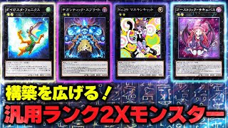 【必見！】汎用Xモンスター ランク2編【遊戯王マスターデュエルYuGiOh Master Duel】 [upl. by Aniratac56]