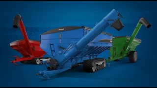 Brandt Agricultural Products  Grain Cart Lineup [upl. by Stetson335]