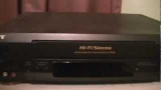 Sony SLVN50 VHS VCR Overiew [upl. by Grady]