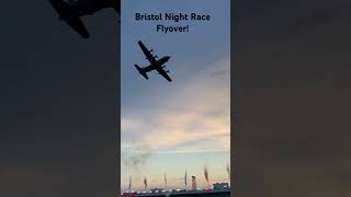 Bristol Night Race Flyover [upl. by Estis]