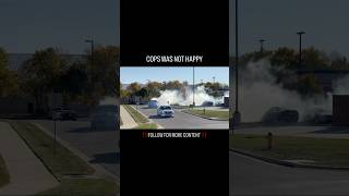 BURNOUT IN FRONT OF THE COPS fyp repost reelsinstagram build explore truck [upl. by Pump804]