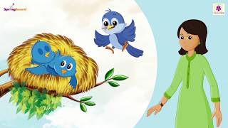 Birdie Song  English Rhyme For Kids on Birds  Periwinkle [upl. by Tibbitts]