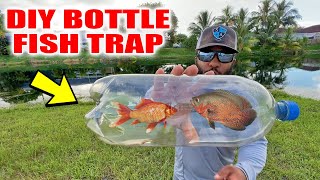 How to Build a Fish Trap DIY Monster Mike Fishing [upl. by Yorel]