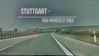 STUTTGARTBAD HERSFELD ROAD CITY ROAD IMAGES IN GERMANY TRAVEL IN GERMANY VLOG CAR TRAVEL [upl. by Liatnahs]