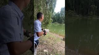 New Slingshot Fishing Reel Set is  Free for shipping on sale store httpsfishingspidermanscom [upl. by Gruchot]