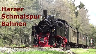 Harzer Schmalspurbahn  Plandampf das ganze Jahr HD [upl. by Dorrahs]