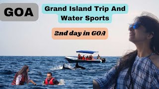 Grand Island Goa  Boat Tours  Snorkeling  Scuba Diving  All watersports [upl. by Anerac]