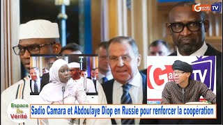 Espace De Vérité SadioCamara et AbdoulayeDIOP en Russie pour renforcer la coopération [upl. by Berlin]