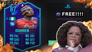 POTM OSIMHEN IS THE BEST SBC EVER [upl. by Cestar]