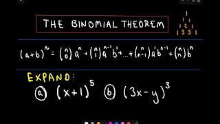 🔍 The Binomial Theorem  Example 1 🔍 [upl. by Annawat]