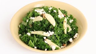 Kale Apple amp Walnut Salad Recipe  Laura Vitale  Laura in the Kitchen Episode 830 [upl. by Steinman]