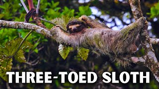 Why Are ThreeToed Sloths So Slow  Weird Animals [upl. by Delcine]