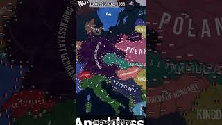 If Army Seized Control of Germany hoi4 history ww2 timelapse europe military germany shorts [upl. by Aerdnu]