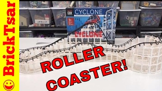 🔴 CDX Blocks Cyclone Roller Coaster  CoasterDynamix  LEGO Compatible [upl. by Aklog]