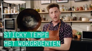 24Kitchen  Hugo’s sticky tempé en wokgroenten met kruidige rijst  Wat Eten We Vandaag  Afl 125 [upl. by Alliw]