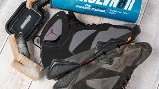 Cleaning The DIRTIEST Jordans Ever 500 Jordan 7 Pantones [upl. by Fortna]