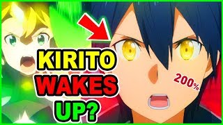 Kirito Awakens Kirito GOD Mode  SAO Alicization War of Underworld Part 2 First Teaser Trailer [upl. by Christen]