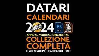 Creare Un Calendario Personalizzato con Photoshop [upl. by Acisseg928]