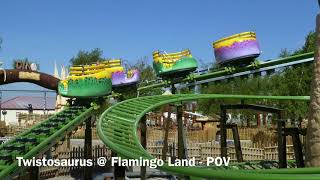 Twistosaurus  Flamingo Land  POV [upl. by Abeh]