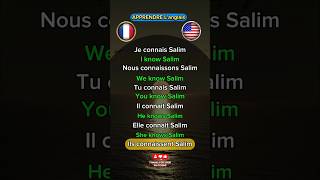 Apprenez les pronoms personnels dans une phrase en anglais🇲🇫🇺🇸 apprendrelanglais coursdanglais [upl. by Enelad]