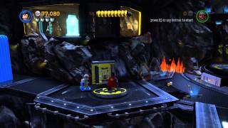 LEGO Batman 2 DC Super Heroes  Unwelcome Guests Walkthrough Gameplay  Noncommentary [upl. by Matta]